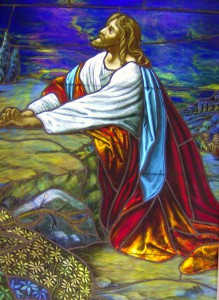 Chapel Stained Glass Jesus